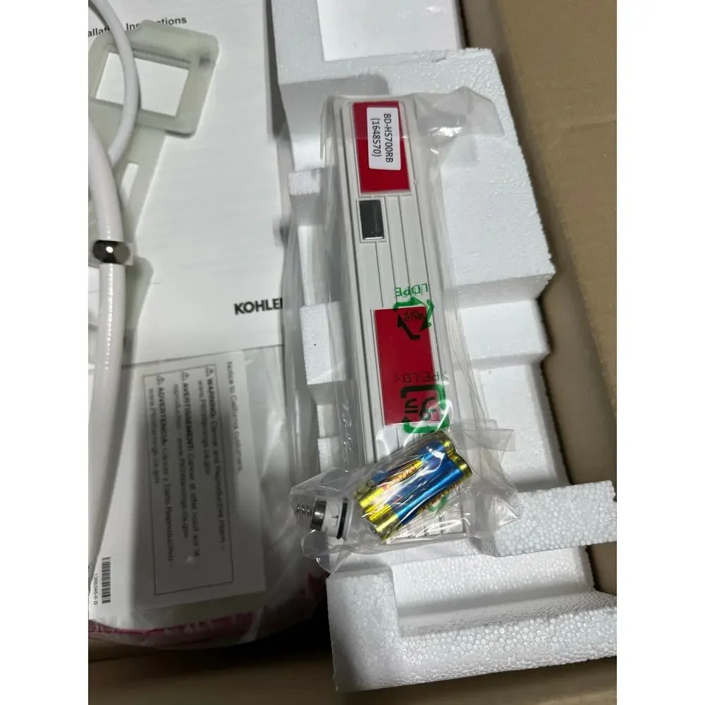 Kohler E825 Elongated Toilet Seat With Remote Control 39403-0